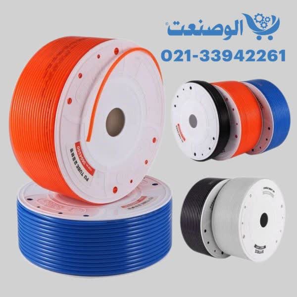 شیلنگ پنوماتیک پلی اورتان سایز ۸ و ۱۰